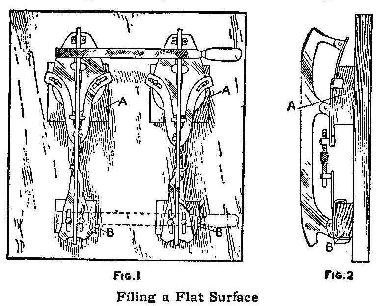 Filing a Flat Surface