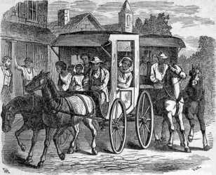 Escape via Carriage and Horses