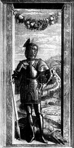 S. GEORGE FROM THE PAINTING BY MANTEGNA
In the Accademia