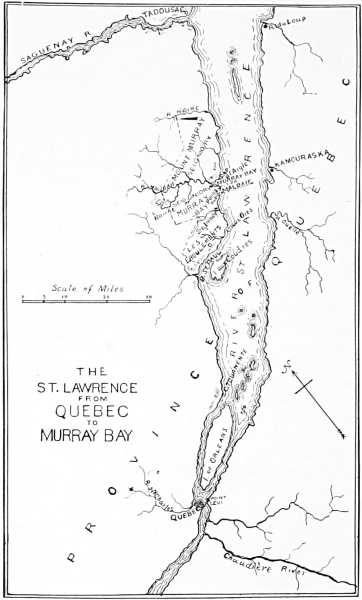 THE ST. LAWRENCE FROM QUEBEC TO MURRAY BAY