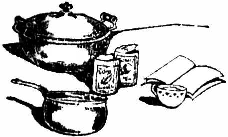 bean pot and pan