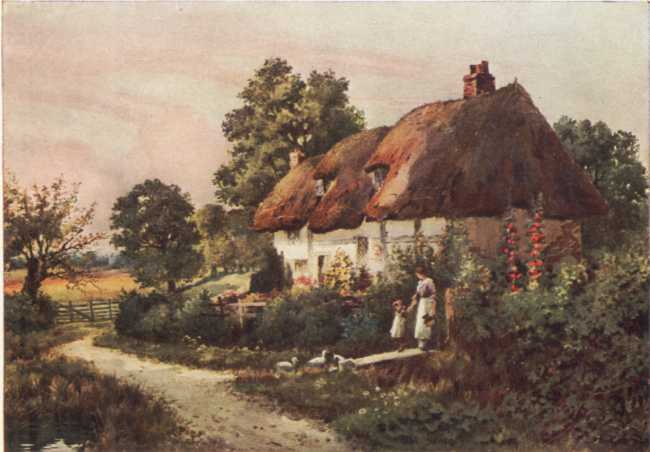 A COTTAGE IN HOLDENHURST, HAMPSHIRE.