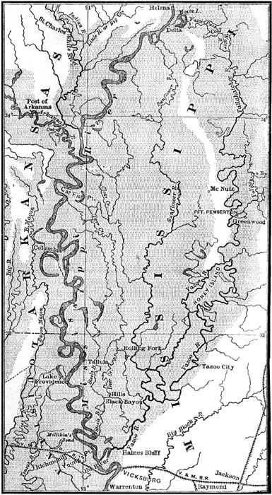 Mississippi Valley--Helena to Vicksburg.