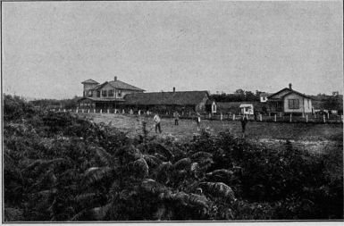 General view of Volcano House, Kilauea, Hawaii