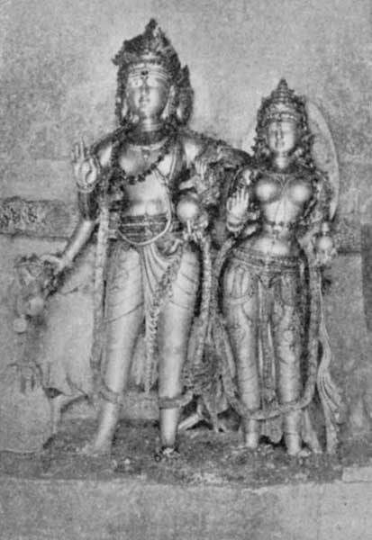 Fig. 40. God and Goddess, Chamba.