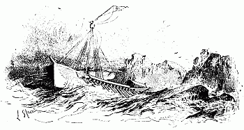 Ship at sea