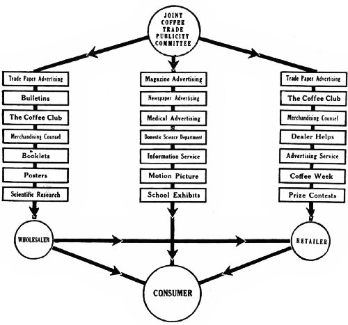 Chart Showing Plan of Advertising Campaign