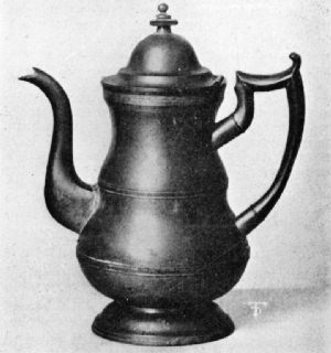 Britannia Coffee Pot from Which Abraham Lincoln Was Often
Served in New Salem