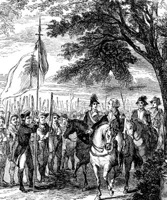 WASHINGTON TAKES COMMAND OF THE ARMY.