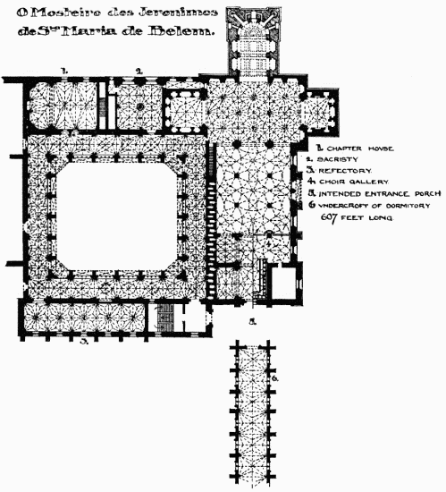 O Mosheiro des Jernimos de Sta Maria de Belem.