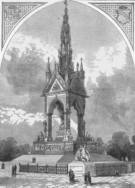 THE ALBERT MEMORIAL.