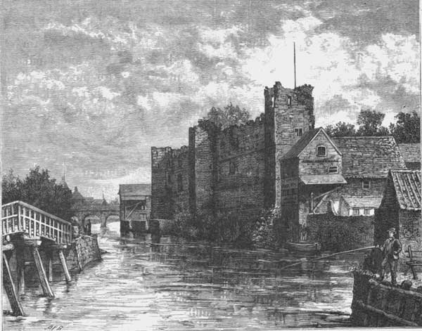 FRONT OF NEWARK CASTLE.