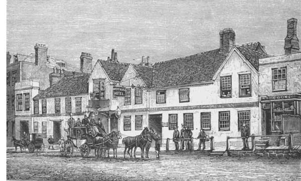 THE WHITE HORSE INN, DORKING.