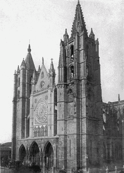 CATHEDRAL OF LEON
From the southwest