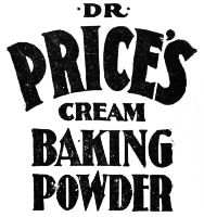 DR PRICE'S CREAM BAKING POWDER