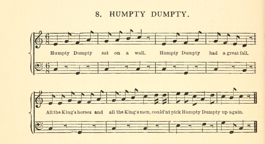 8. HUMPTY DUMPTY.