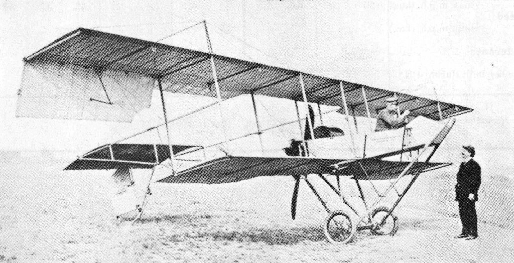 Euler. Military biplane.