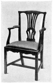 MAHOGANY CHAIR.