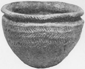 SPECIMEN OF NEOLITHIC POTTERY