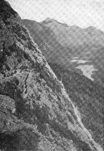 Switchback Trail up Swift Current Pass