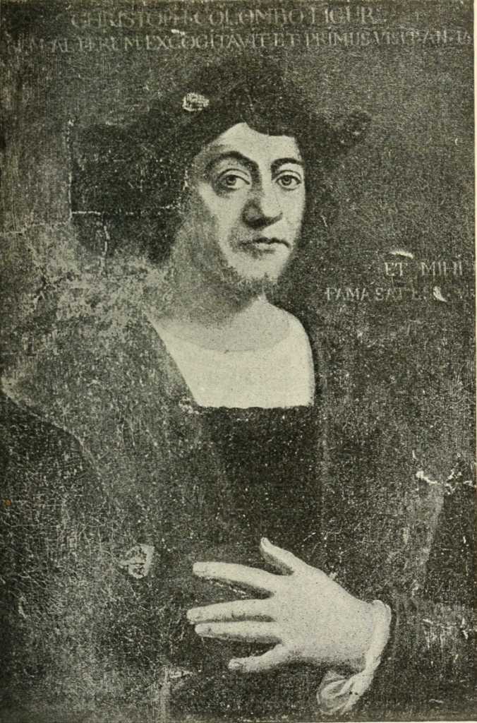 THE AUTHENTIC PORTRAIT OF CHRISTOPHER COLUMBUS.