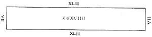 Rectangle with lengths and area