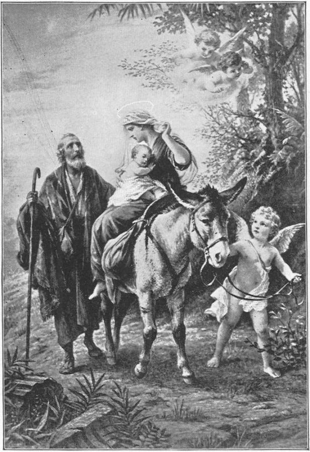 Flight into Egypt.