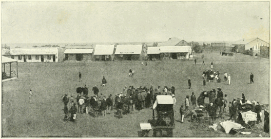 The Market Square, Mafeking.