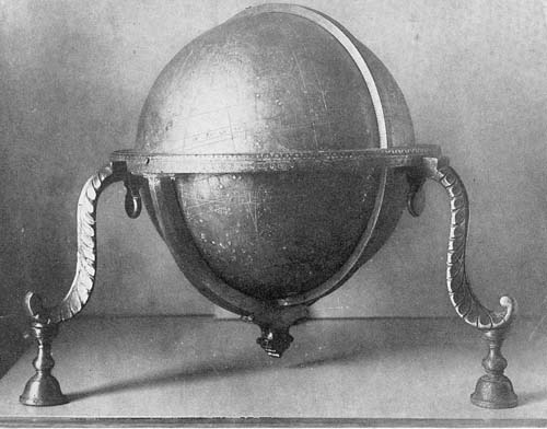 Anonymous Arabic Globe, 1635.