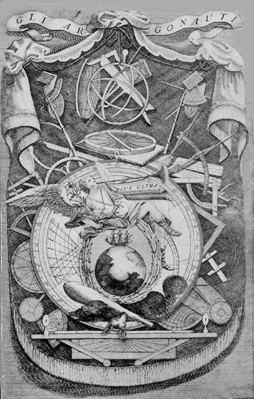 Emblem of the Venetian Accademia Cosmografica
degli Argonauti.