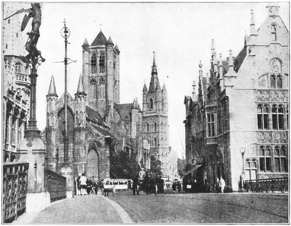 GHENT IS A VERY OLD CITY, AND IN SPITE OF ITS STORMY HISTORY, RETAINS MUCH
OF ITS ANCIENT SPLENDOR