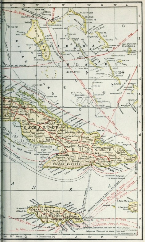 Map of Cuba