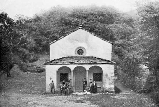 BAGNI DI LUCCA — MONTI DI VILLA: CHIESINA DI FOCECOLONIA. (Fot. Pellegrini).