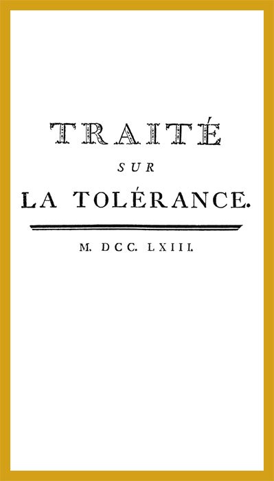 Trait sur la tolrance