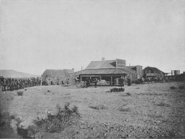 A TYPICAL DESERT MINING TOWN