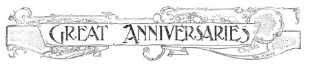 anniversaries