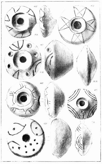 SPECIMENS OF WHORLS, &c. DUG UP AT TROY