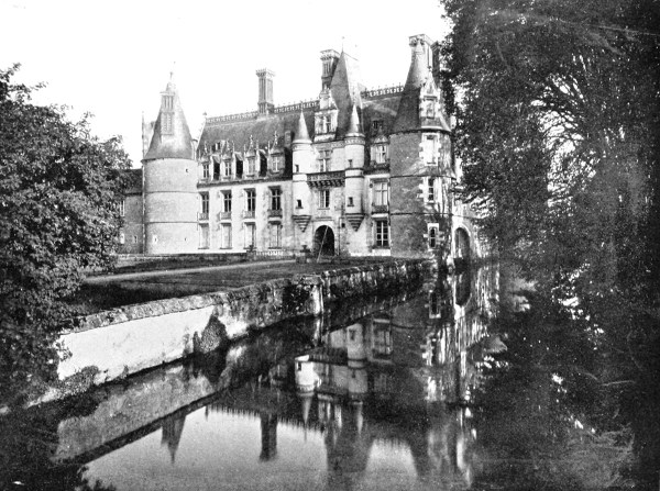 The Chteau of Maintenon. From the North.