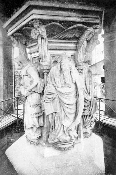 The Well of Moses in the Abbey of Chartreux at Dijon.