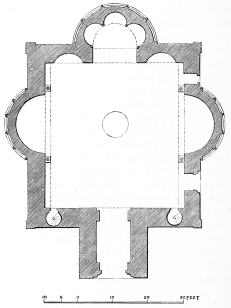 PLAN—BAPTISTERY, GRAVIDONA.