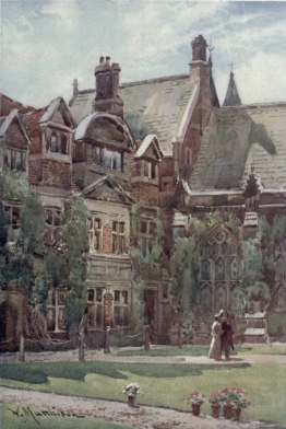 THE OLD COURT, PEMBROKE COLLEGE

The Dining Hall is seen on the right of the picture.