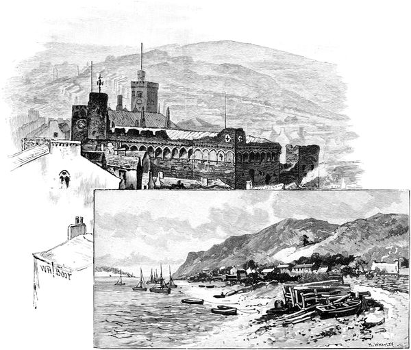 Swansea Castle; The Mumbles