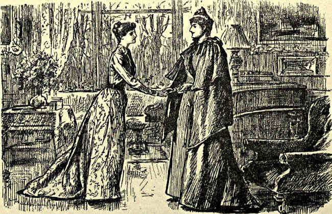 Two ladies talking