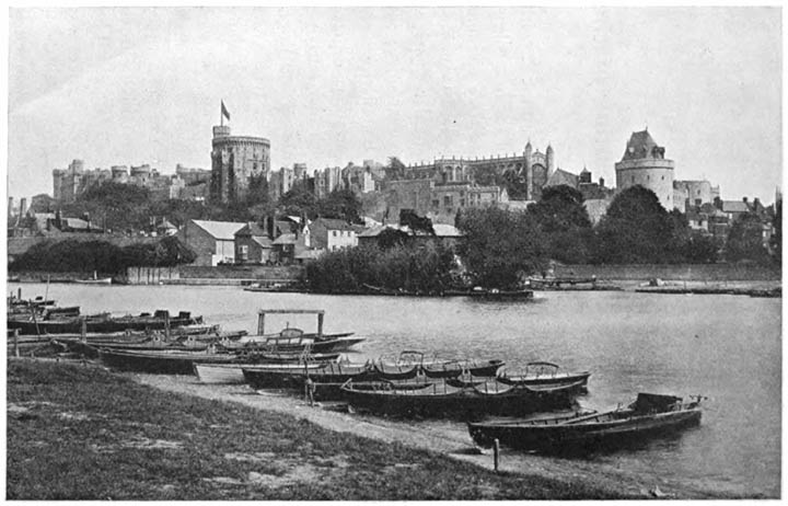 Windsor Castle from the North-West