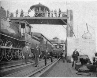 Image not available: CROSSING COLUMBIA RIVER ON THE “TACOMA.”