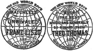 two globes