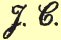 Signature of J. C.