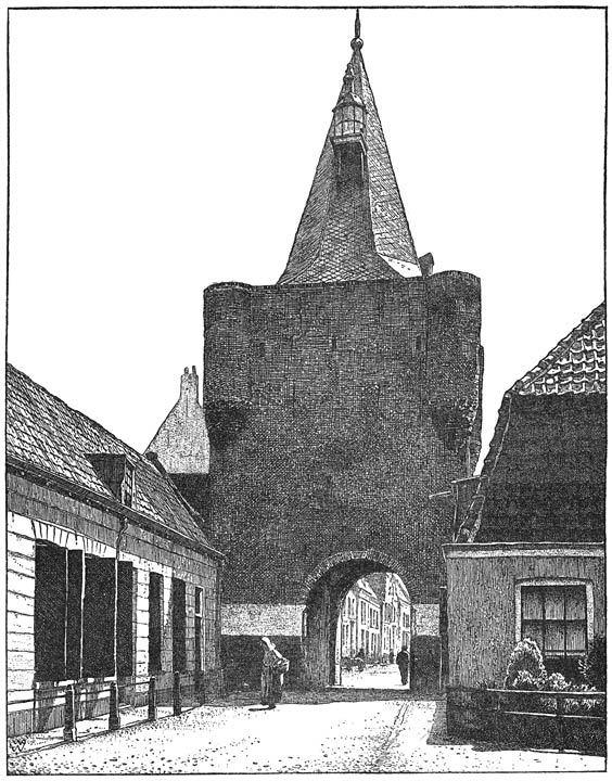 De Vischpoort te Elburg.