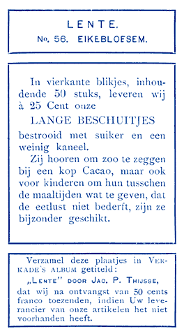 Eikebloesem.