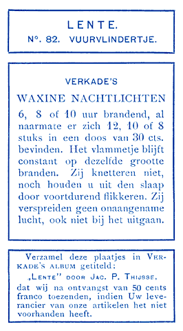 Vuurvlindertje.